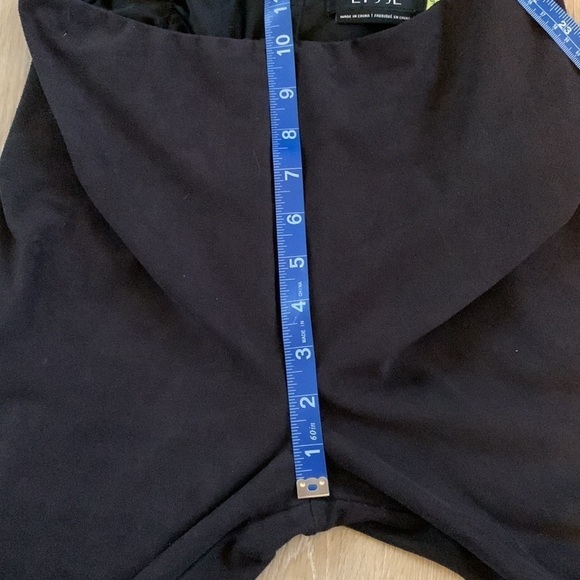 LYSSE Black Faux Suede High Waist Leggings - Picture 11 of 11